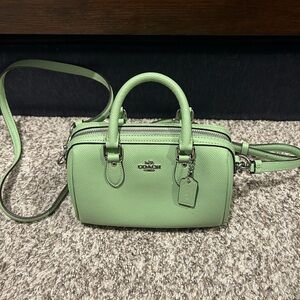 Coach Mint Green Crossbody Bag